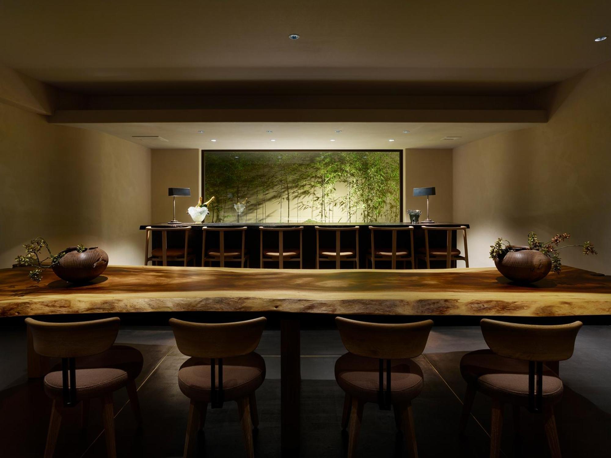 京都祗园塞莱斯廷酒店 外观 照片 The bar at the hotel