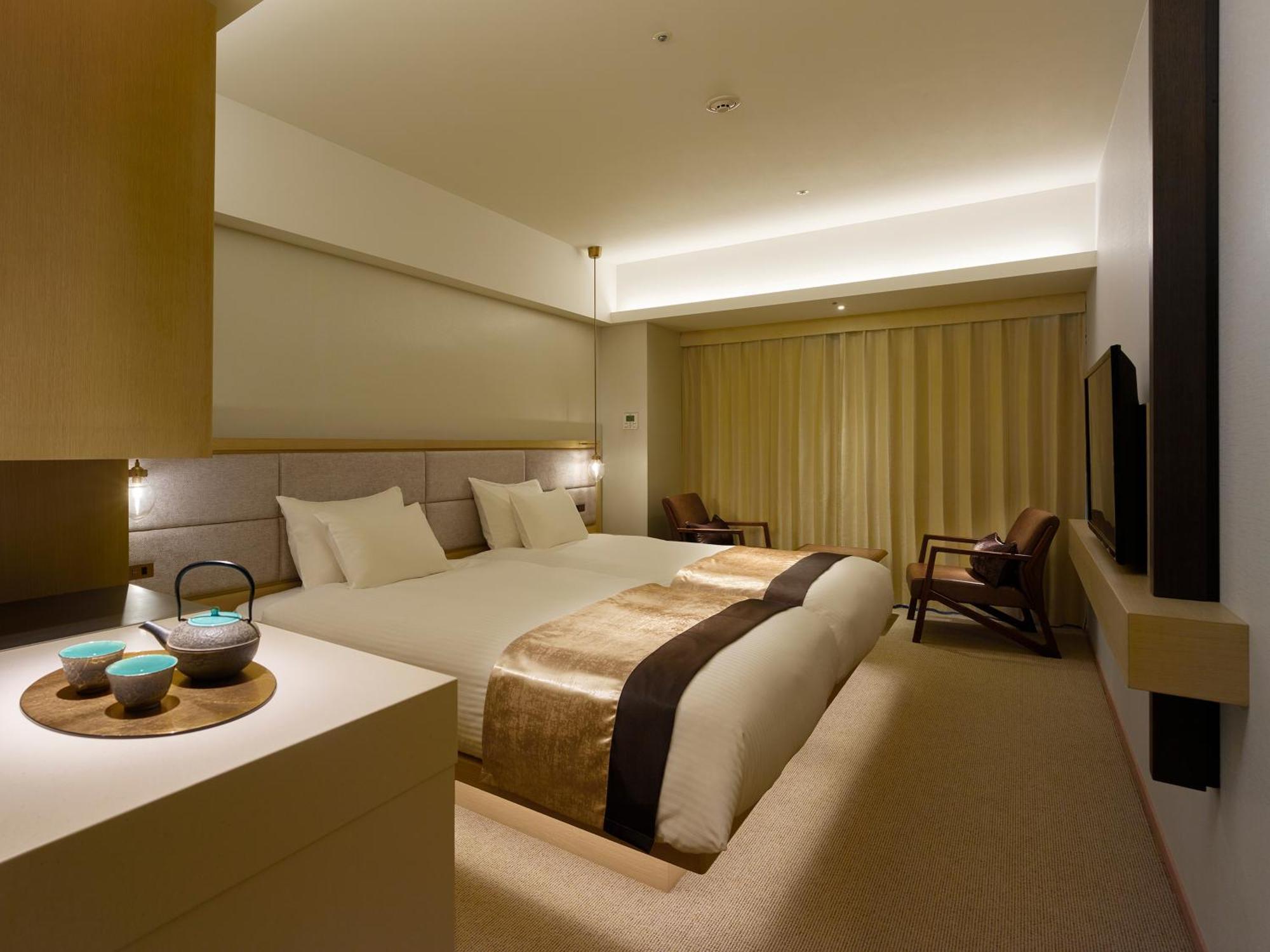 京都祗园塞莱斯廷酒店 外观 照片 A room at the hotel