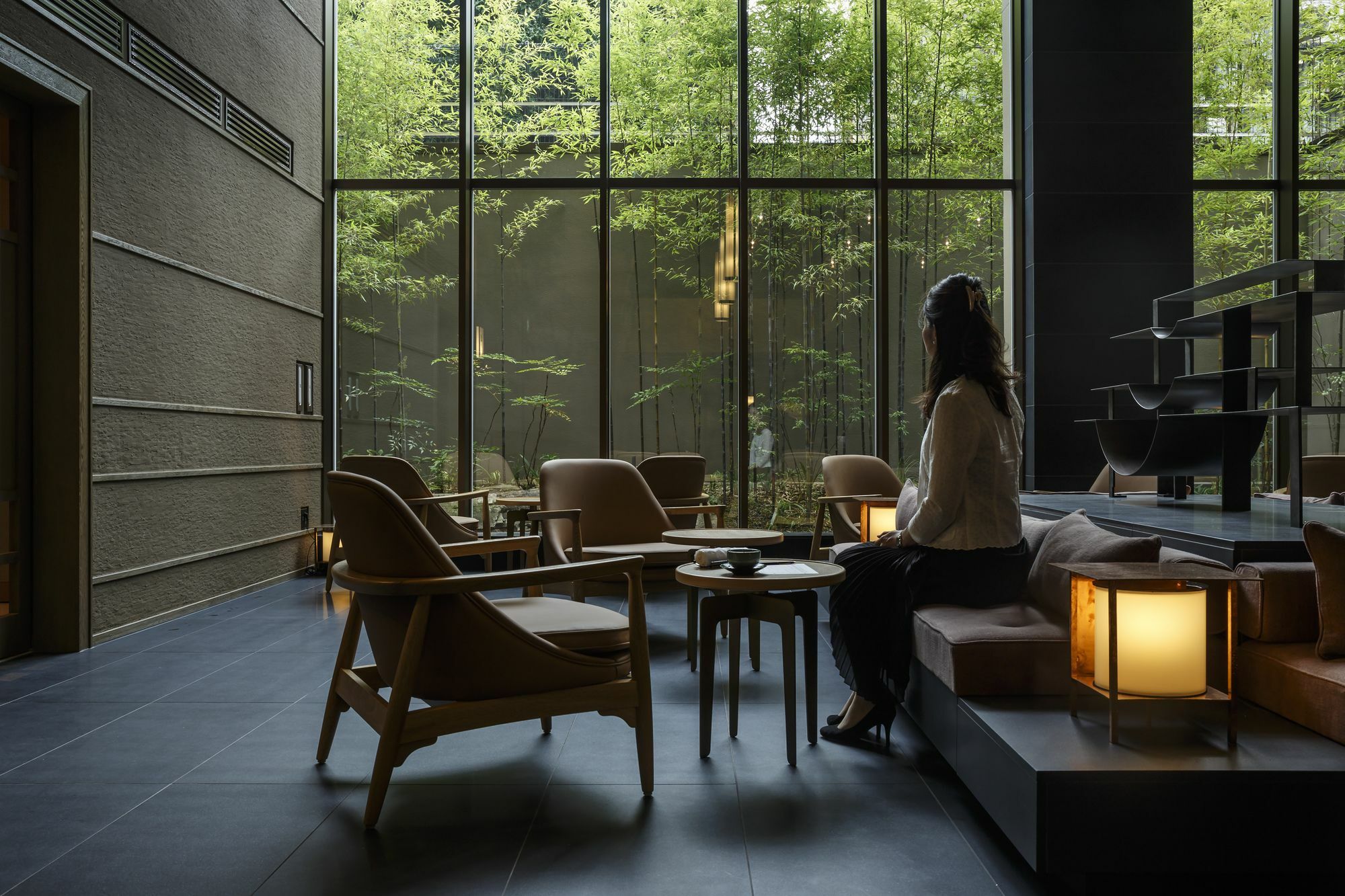 京都祗园塞莱斯廷酒店 外观 照片 The lounge at the hotel